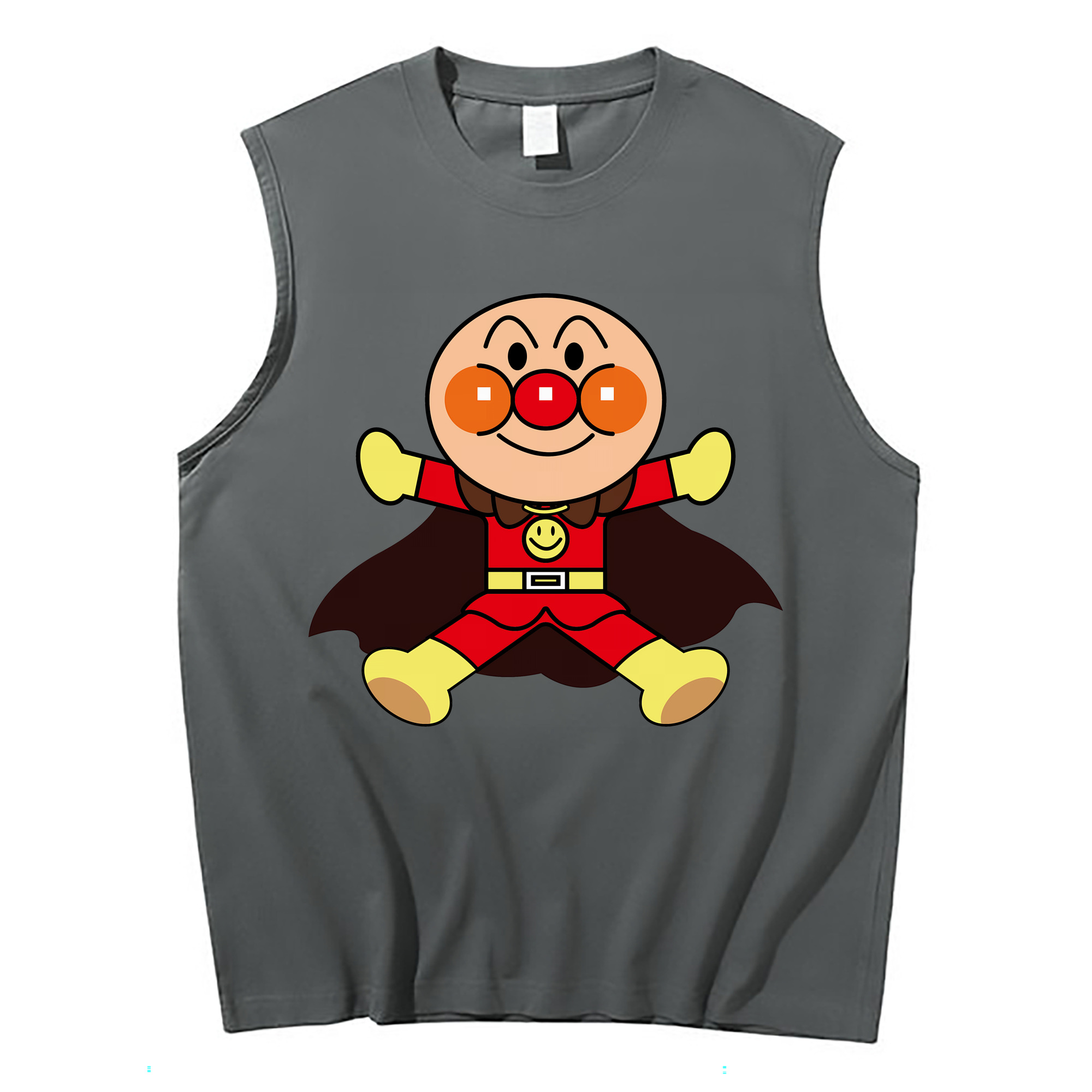 （画像用） アンパンマン Anpanman コットン100％タンクトップ（フロントプリント）